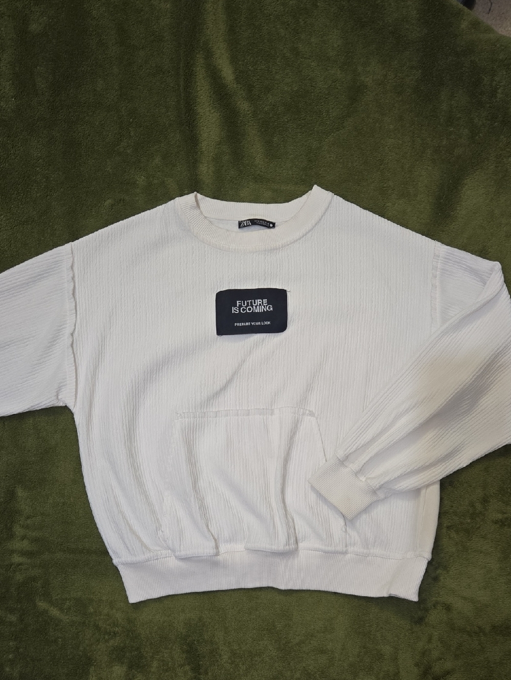 Zara White Blouse Small